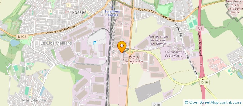 localisation de l'entreprise U.T.S FRANCE  SAINT-WITZ