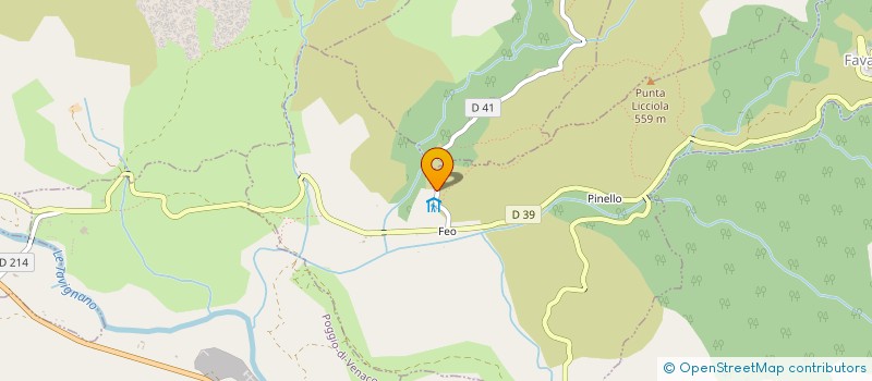 localisation de l'entreprise U TRAGULINU à CASTELLARE-DI-MERCURIO
