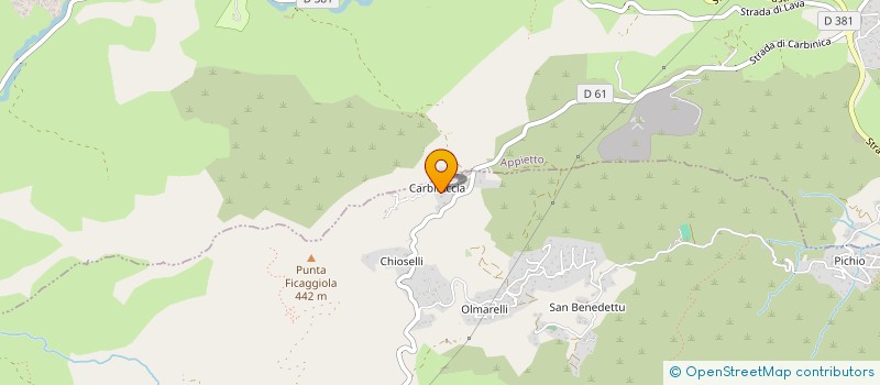 localisation de l'entreprise U TRIFOGLIU NERU à APPIETTO