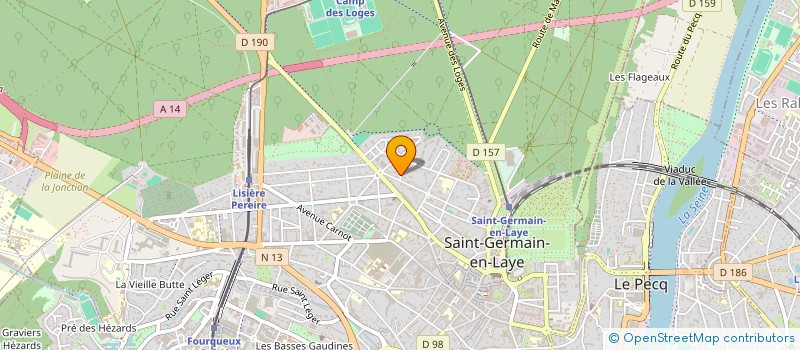 localisation de l'entreprise U TURN  SAINT-GERMAIN-EN-LAYE