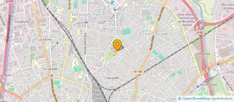 localisation de l'entreprise U-WAY à TOULOUSE