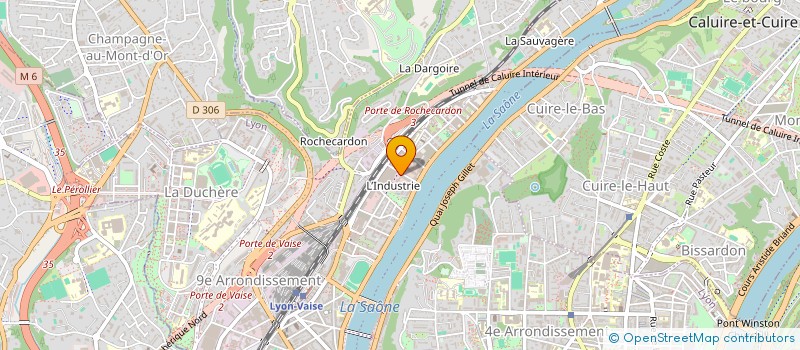 localisation de l'entreprise U10 CORP à LYON