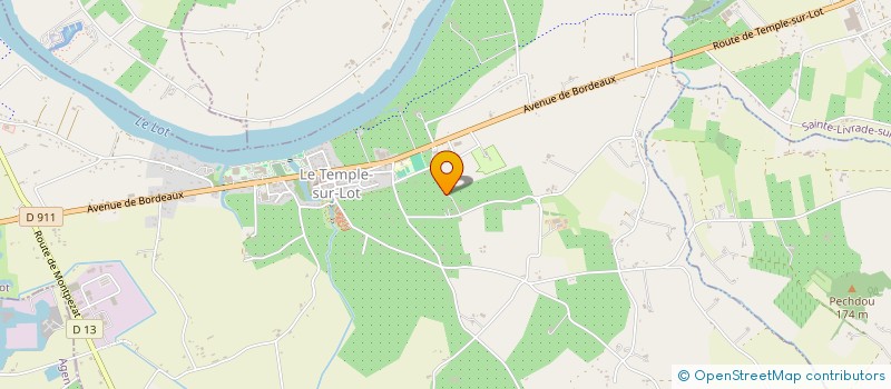 localisation de l'entreprise U2CN  LE TEMPLE-SUR-LOT