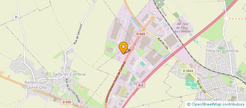 localisation de l'entreprise U2R à RAILLENCOURT-SAINTE-OLLE