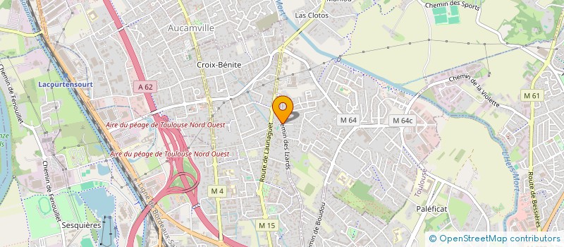 localisation de l'entreprise U4C  TOULOUSE