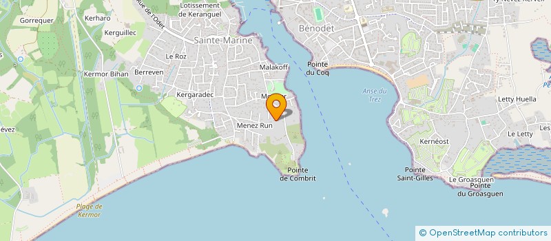 localisation de l'entreprise U6A  COMBRIT