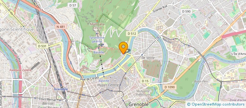 localisation de l'entreprise UA & IS à GRENOBLE