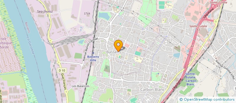 localisation de l'entreprise UA33 à BEGLES