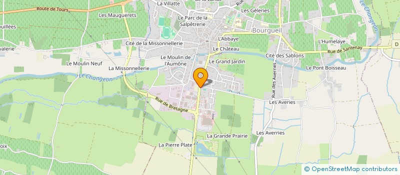 localisation de l'entreprise UAG AND CO  BOURGUEIL