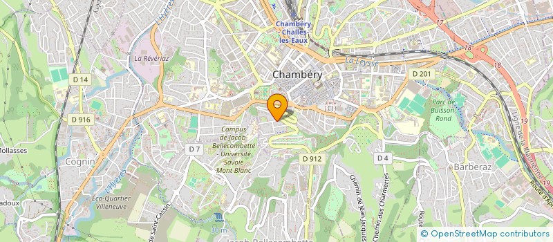 localisation de l'entreprise UAICF CHAMBERY  CHAMBERY