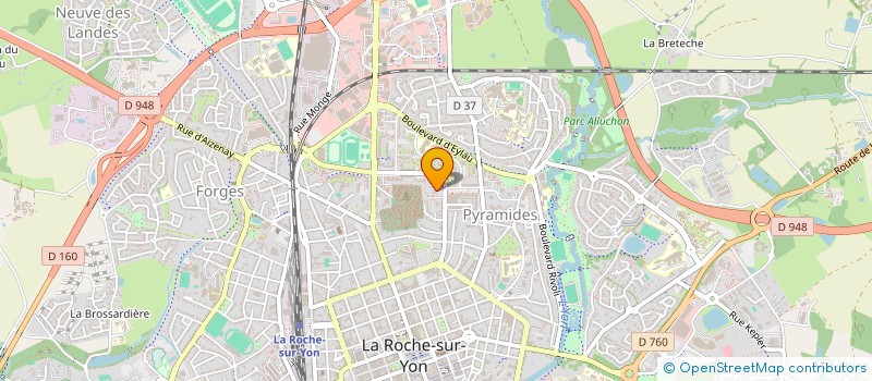 localisation de l'entreprise UAPI UNION AIDE PERSON ISOLEES à ROCHE SUR YON (LA)