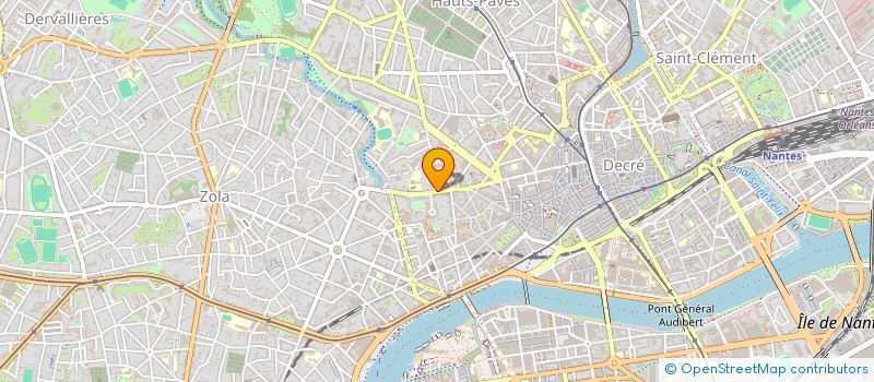 localisation de l'entreprise UARTEMENDIA  NANTES