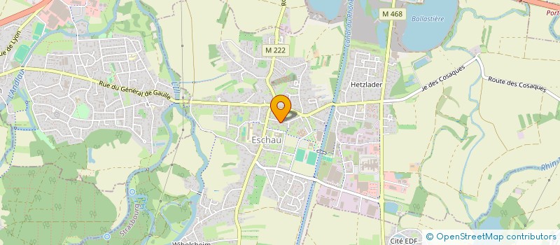 localisation de l'entreprise UAV INNOVATION CONSULTING à ESCHAU
