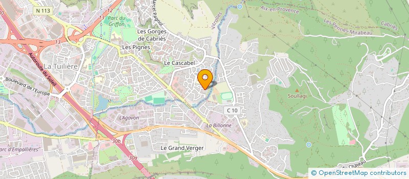 localisation de l'entreprise UB CONCEPT à VITROLLES