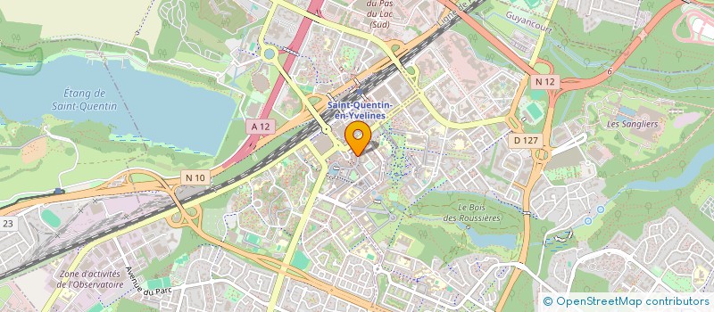 localisation de l'entreprise UB2I  MONTIGNY-LE-BRETONNEUX