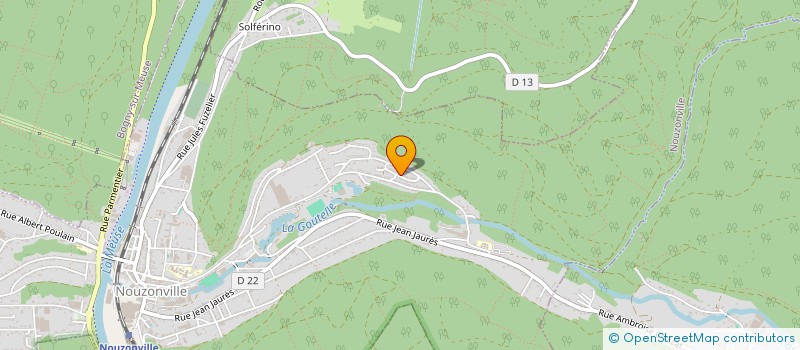 localisation de l'entreprise UBA SOFT  NOUZONVILLE