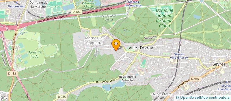 localisation de l'entreprise UBAHIA  VILLE-D'AVRAY