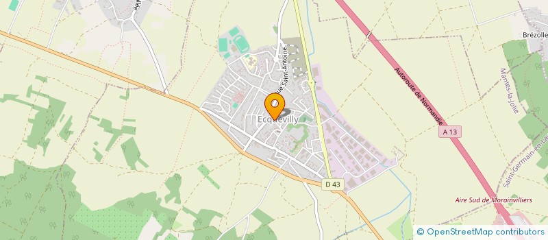 localisation de l'entreprise UBALODGE  ECQUEVILLY