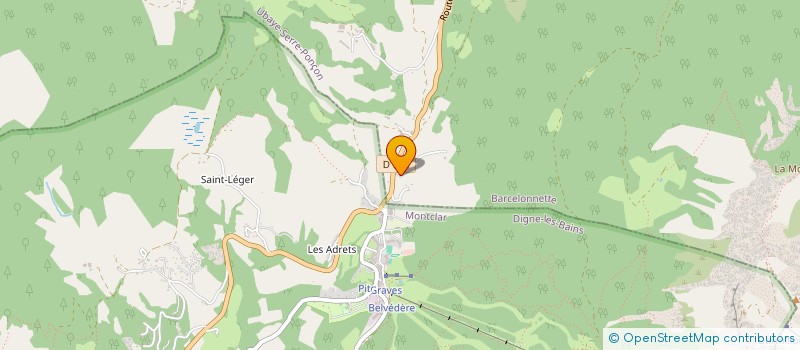 localisation de l'entreprise UBAYE KAYAK à MEOLANS REVEL