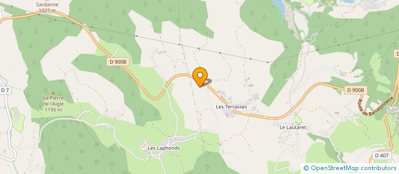 localisation de l'entreprise UBAYE TERRASSEMENT MACONNERIE  UBAYE-SERRE-PONCON