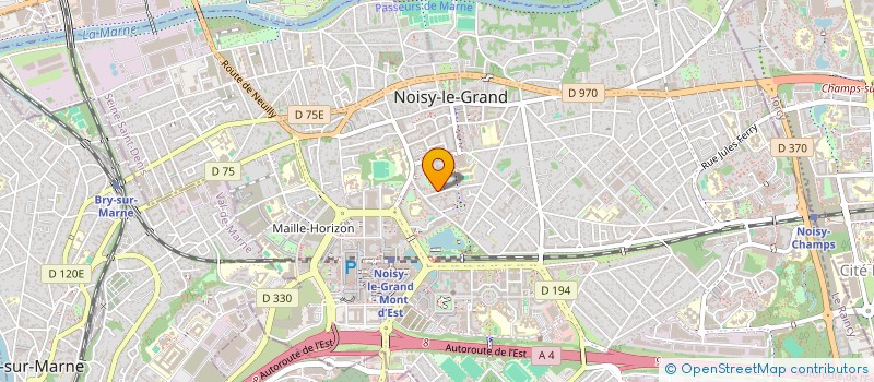 localisation de l'entreprise UBBAYE  NOISY-LE-GRAND