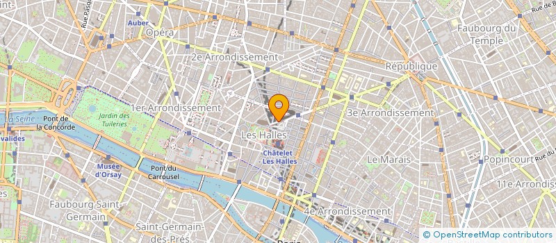 localisation de l'entreprise UBBD à PARIS