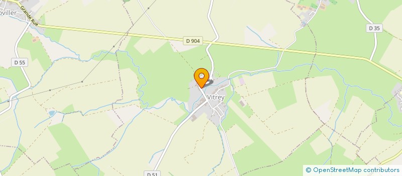 localisation de l'entreprise UBC ASSOCIATION  VITREY