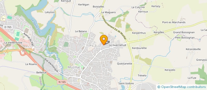 localisation de l'entreprise UBEDA à MUZILLAC