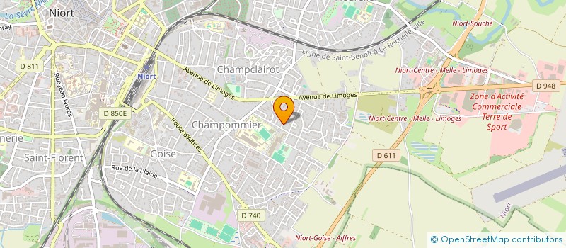 localisation de l'entreprise UBEL  MAZIERES-EN-GATINE