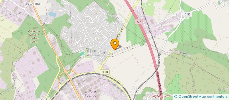 localisation de l'entreprise UBER MICHEL SAS  ROGNAC