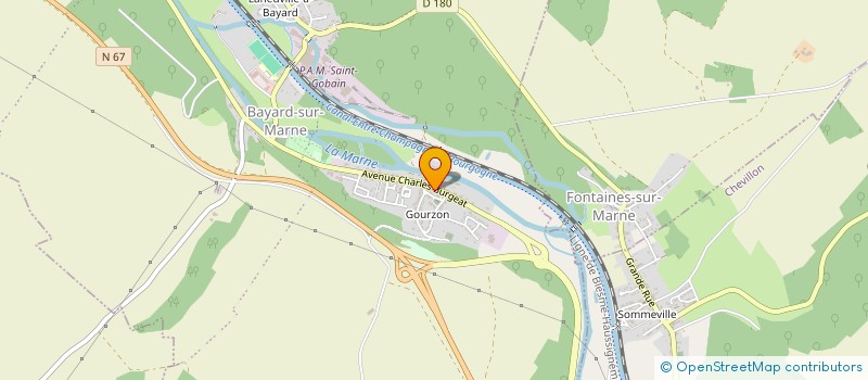 localisation de l'entreprise UBERT à BAYARD-SUR-MARNE