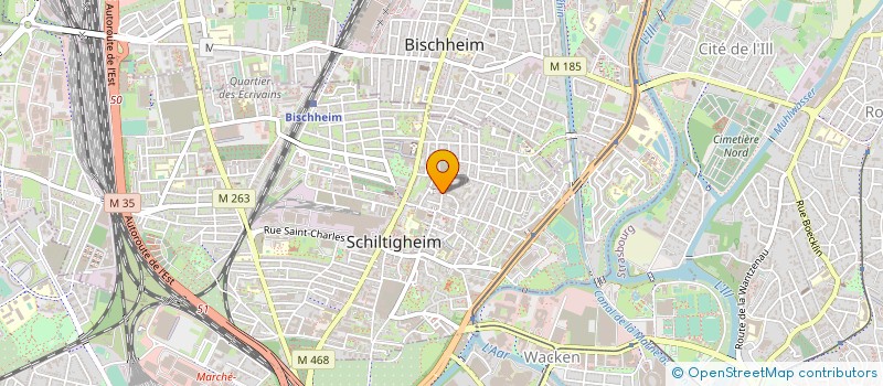 localisation de l'entreprise UBERTONE  SCHILTIGHEIM