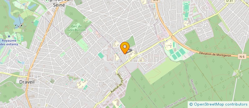 localisation de l'entreprise UBERZONE  VITRY-SUR-SEINE