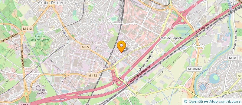 localisation de l'entreprise UBES DISTRIBUTION à MONTPELLIER