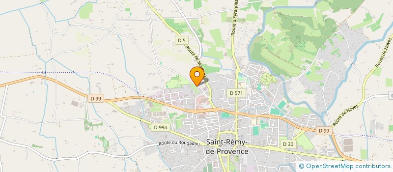 localisation de l'entreprise UBG INVEST à SAINT-REMY-DE-PROVENCE