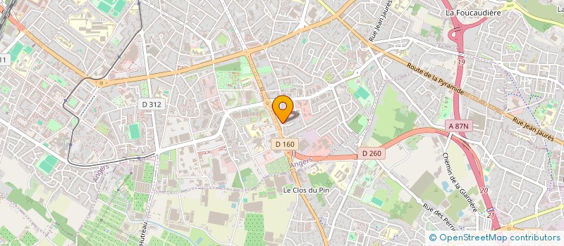 localisation de l'entreprise UBI  SAINT-LEGER-DE-LINIERES