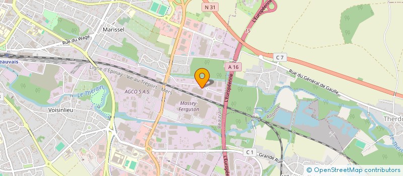 localisation de l'entreprise UBI ENERGY à LOGNES