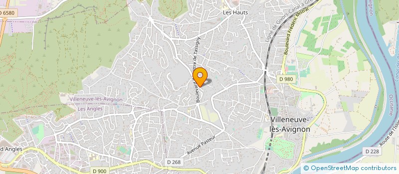 localisation de l'entreprise UBIC AGENCEMENT à VILLENEUVE-LES-AVIGNON