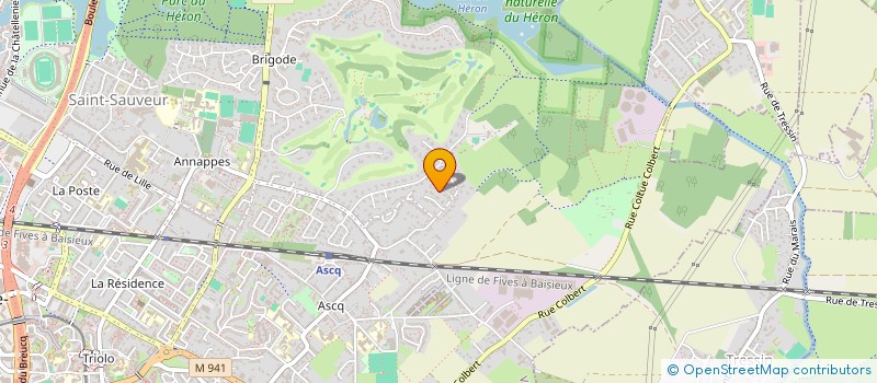 localisation de l'entreprise UBIE AND SUN à VILLENEUVE-D'ASCQ