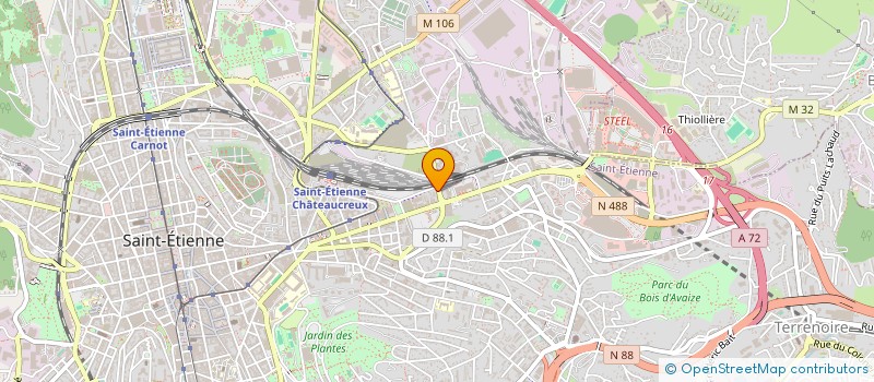 localisation de l'entreprise UBIGOAT  SAINT-ETIENNE