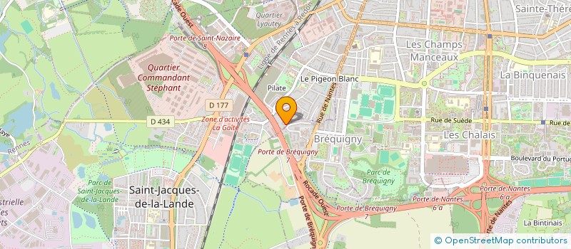 localisation de l'entreprise UBIKOM à SAINT-JACQUES-DE-LA-LANDE