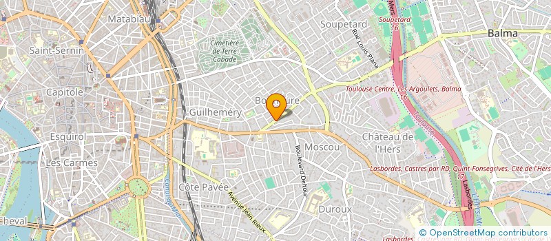 localisation de l'entreprise UBIPACK à BALMA