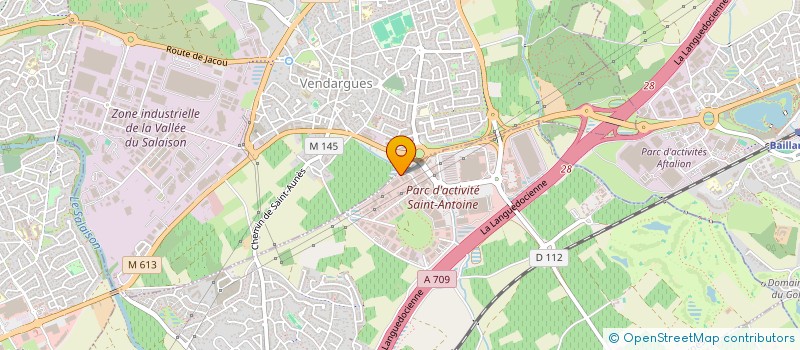 localisation de l'entreprise UBIQUITY à SAINT-AUNES
