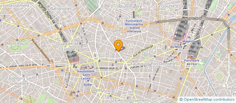 localisation de l'entreprise UBIQUITY FILMS  PARIS