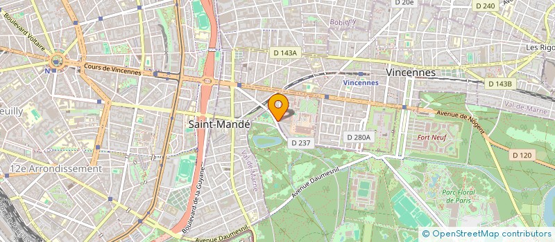 localisation de l'entreprise UBISOFT NOVA  SAINT-MANDE