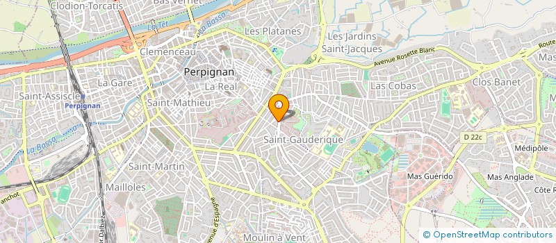 localisation de l'entreprise UBISUN à PERPIGNAN