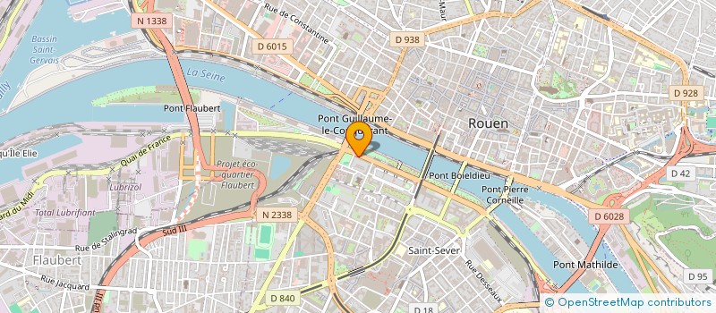 localisation de l'entreprise UBL à ROUEN