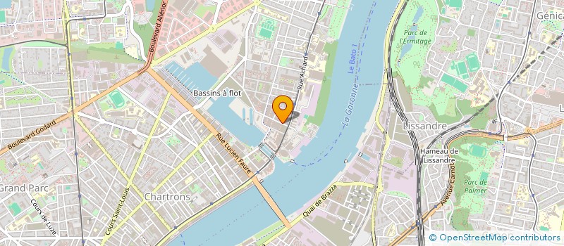 localisation de l'entreprise UBLIK  BORDEAUX