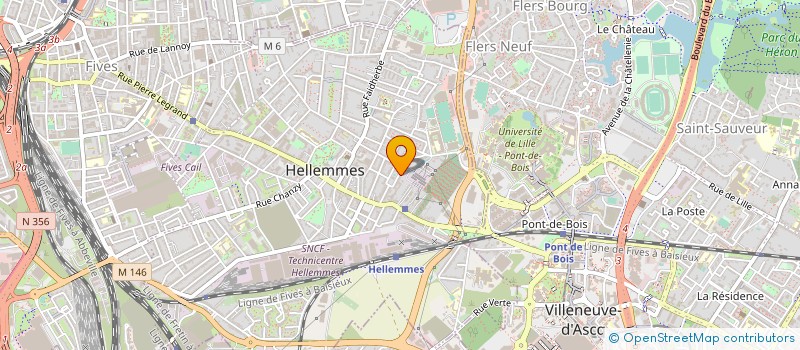 localisation de l'entreprise UBM CONNECT à LILLE