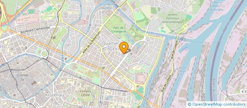 localisation de l'entreprise UBMF  STRASBOURG